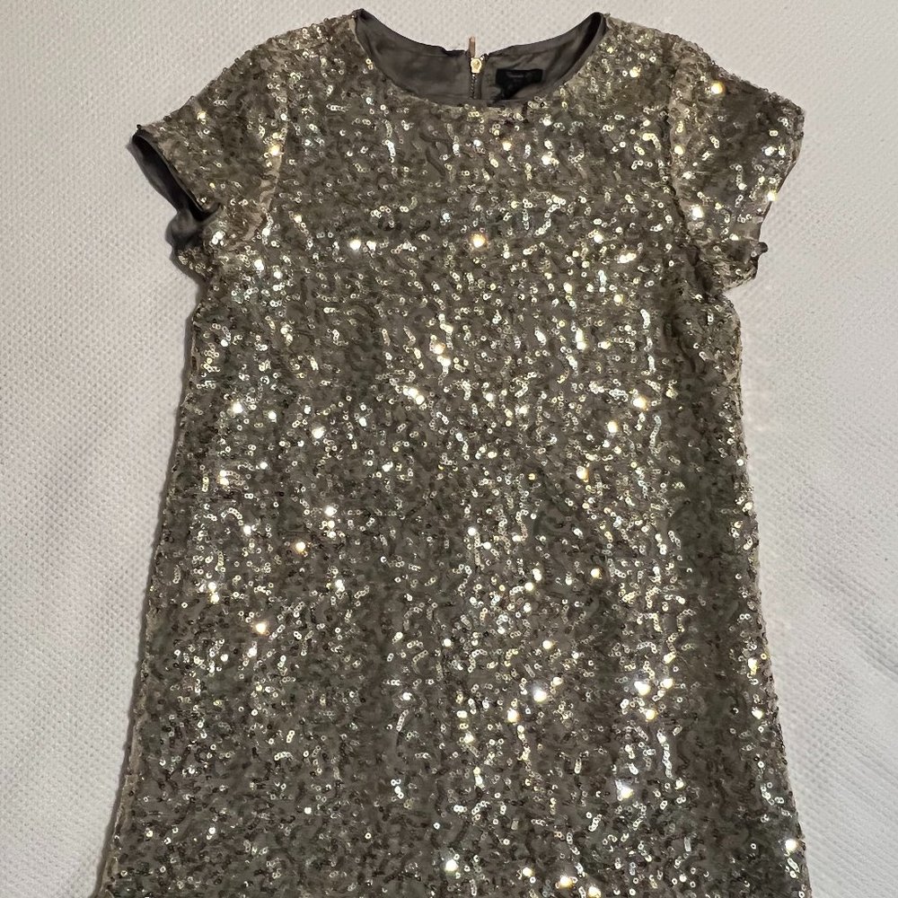 Forever 21 Girls' size 11/12 gold sequin party dress